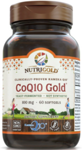 NutriGold CoQ10 Gold 100 mg Softgels