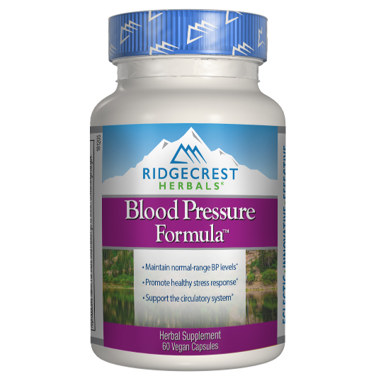 RidgeCrest Herbals Blood Pressure Formula - 60 Capsules