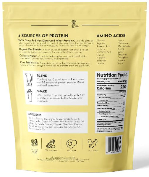 Just Ingredients Tropical Paradise Protein Powder