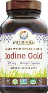 NutriGold Iodine Gold 300 mcg (90 Ct.)